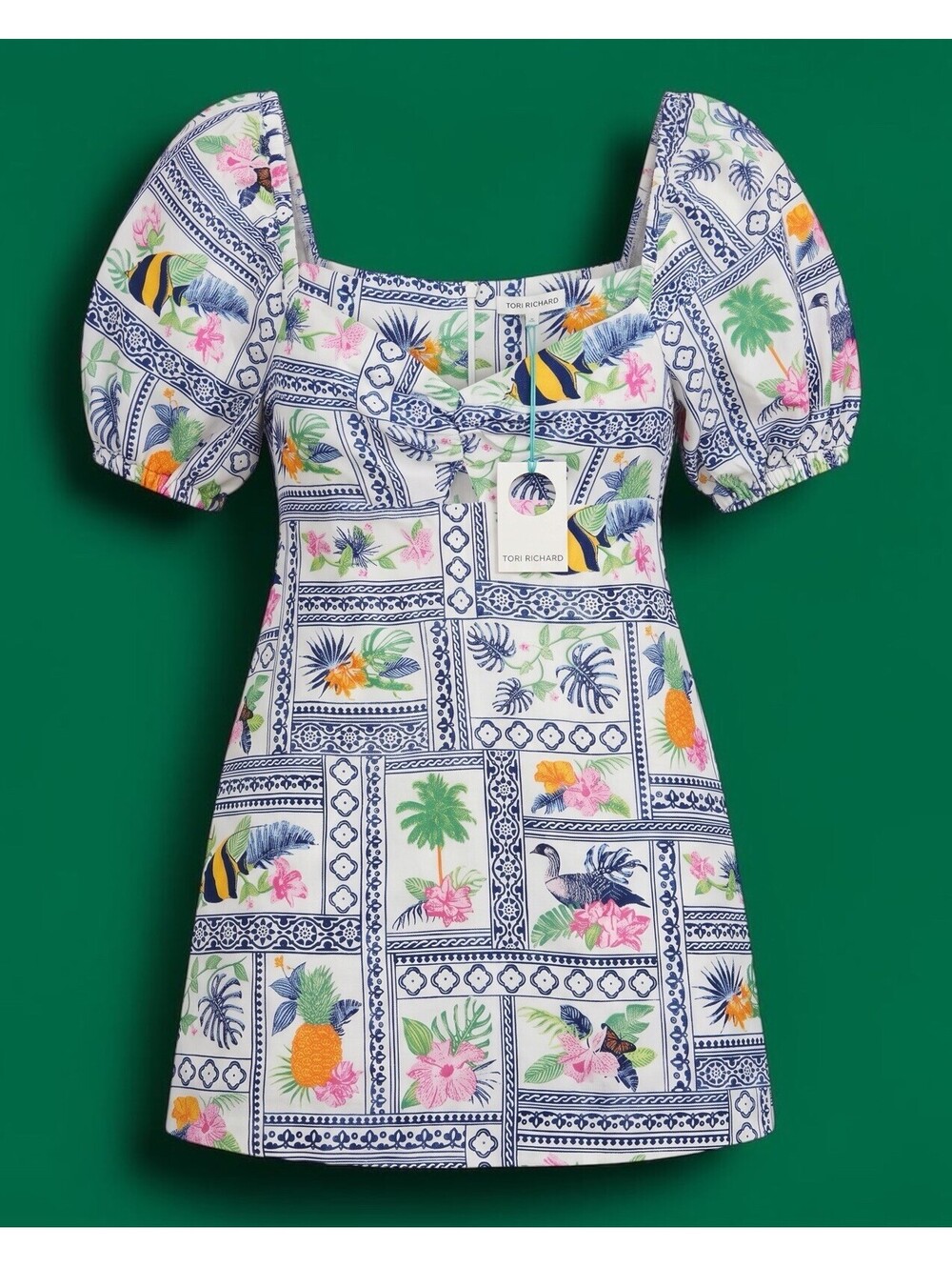 $198 Tory Richard NWT size XL (14) Island collective Mini dress